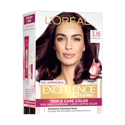 Loreal Paris Hair Colour Excellence Creme Burgundy 3.16